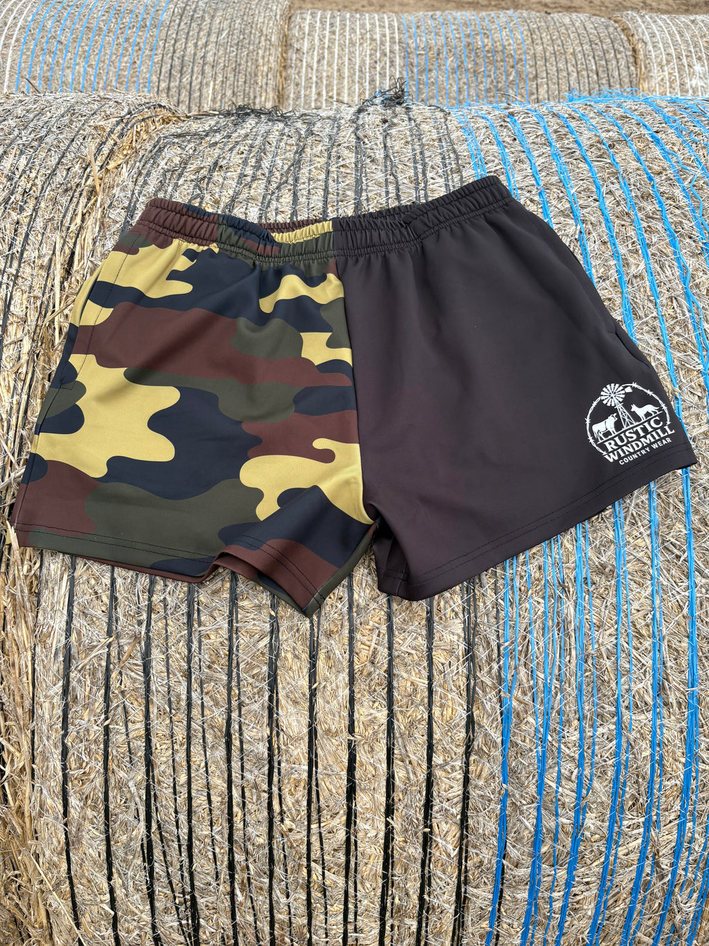 Camo Footy Shorts