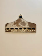 Cowhide Wild Rag Holder