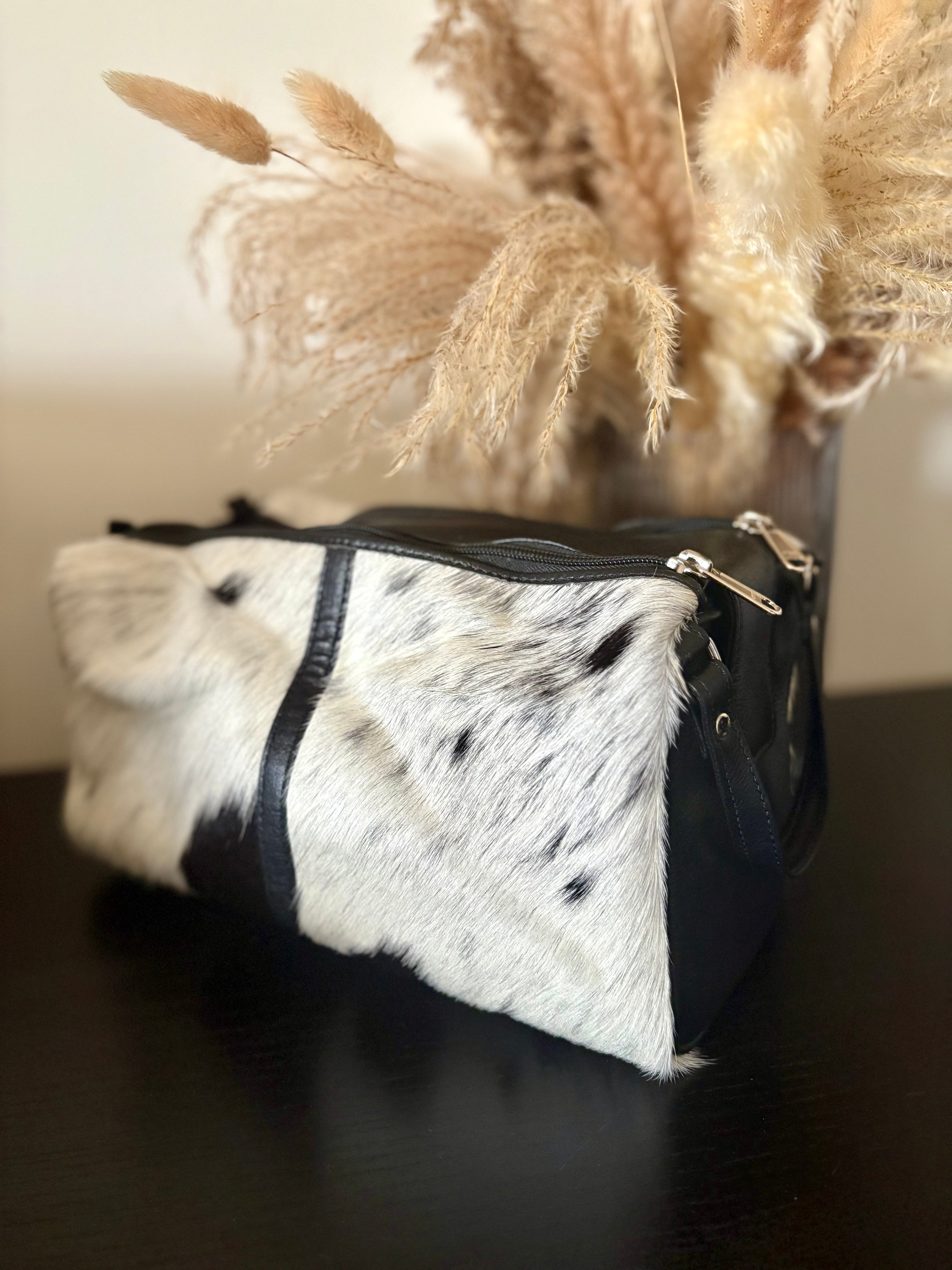 Cowhide Toiletry Bag