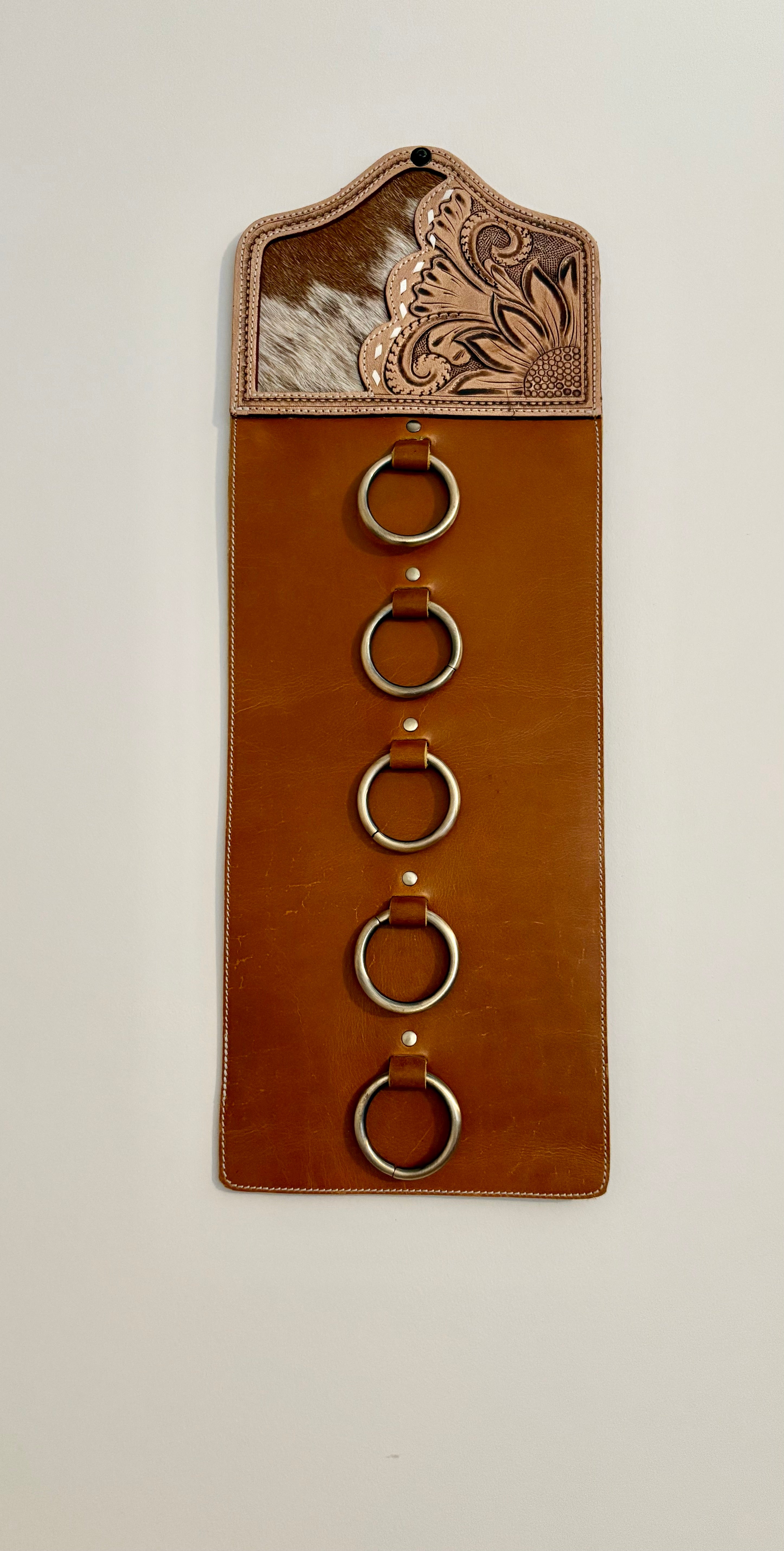 Cowhide Wild Rag Holders