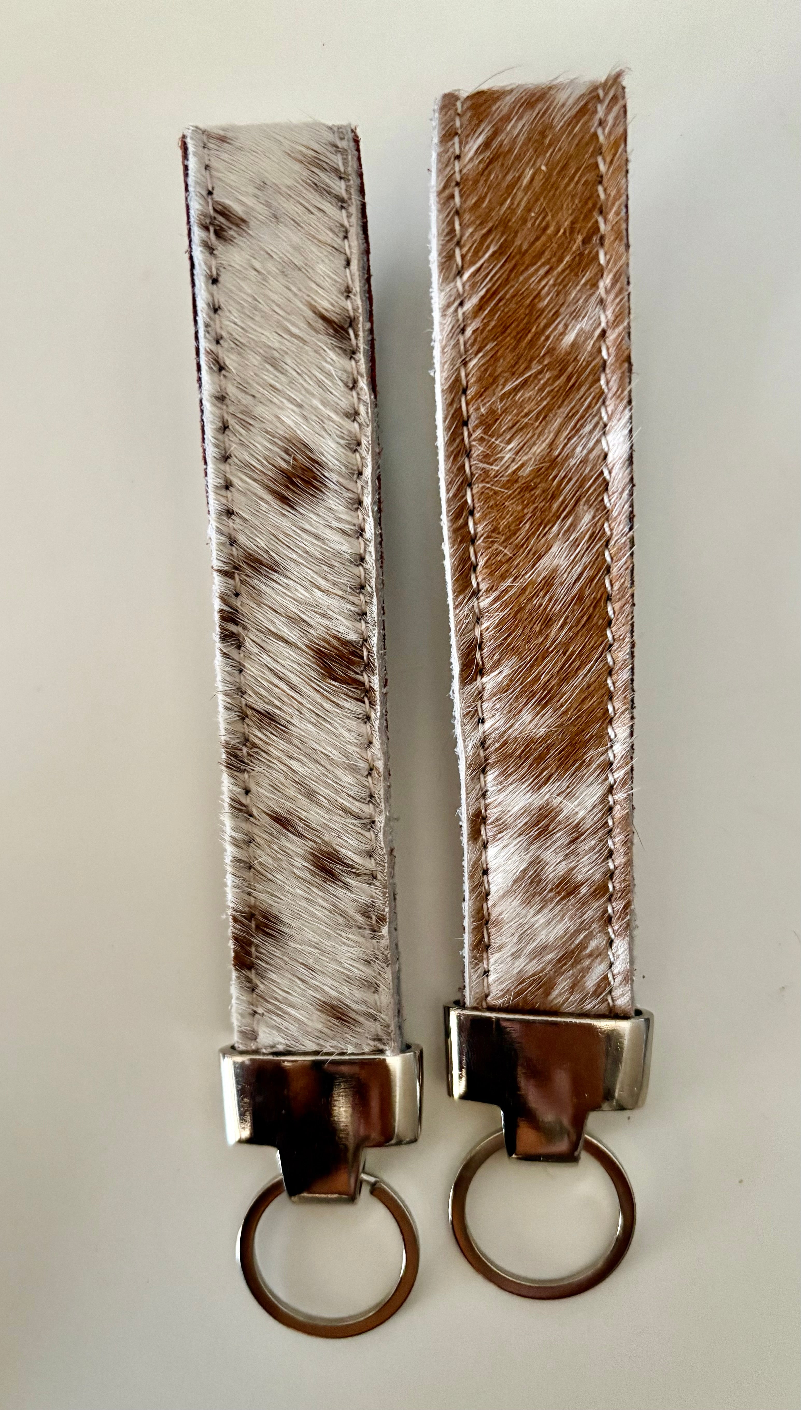 Cowhide Wristlet