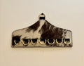 Cowhide Wild Rag Holder