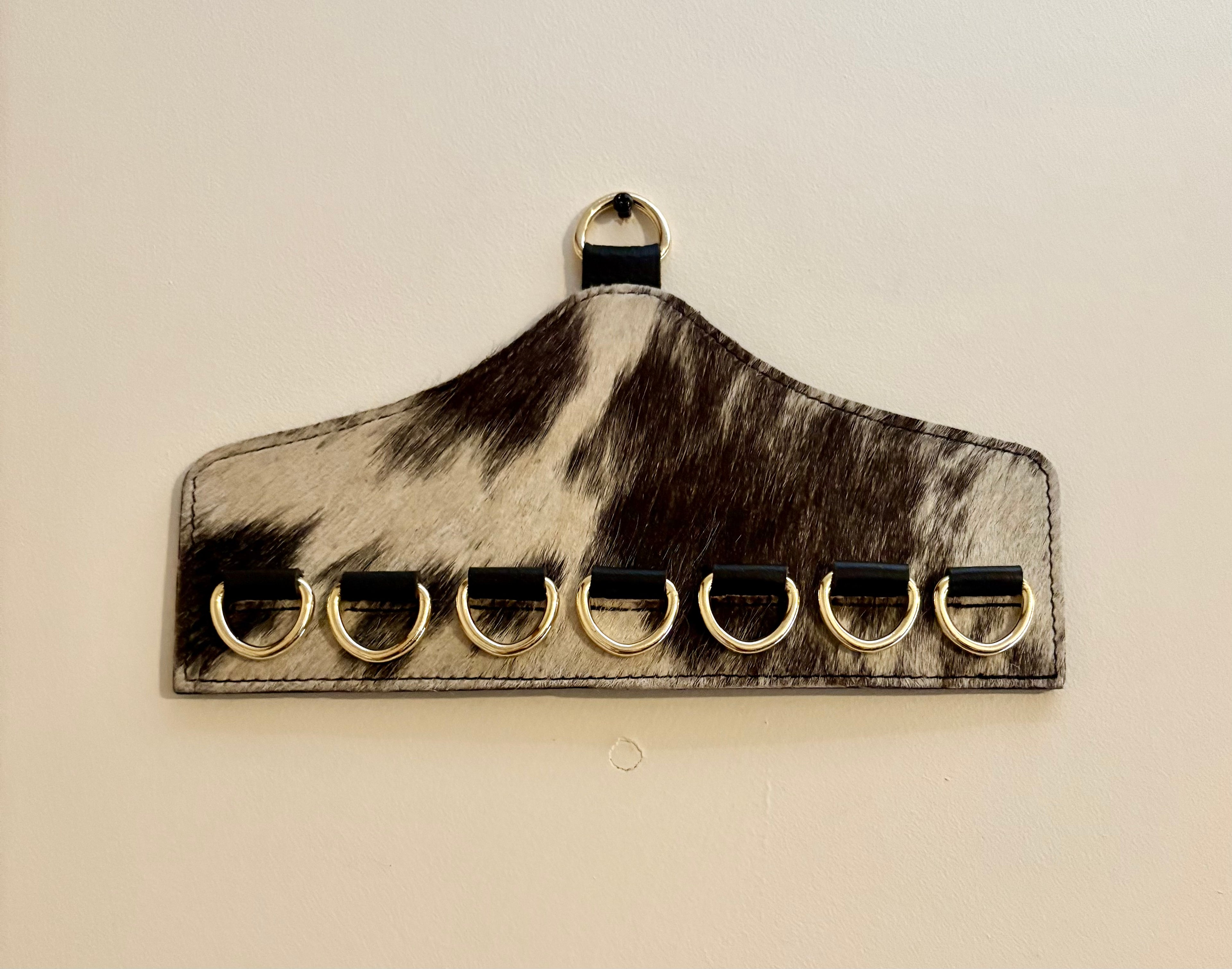 Cowhide Wild Rag Holder