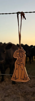 Cowgirl Bag Tag