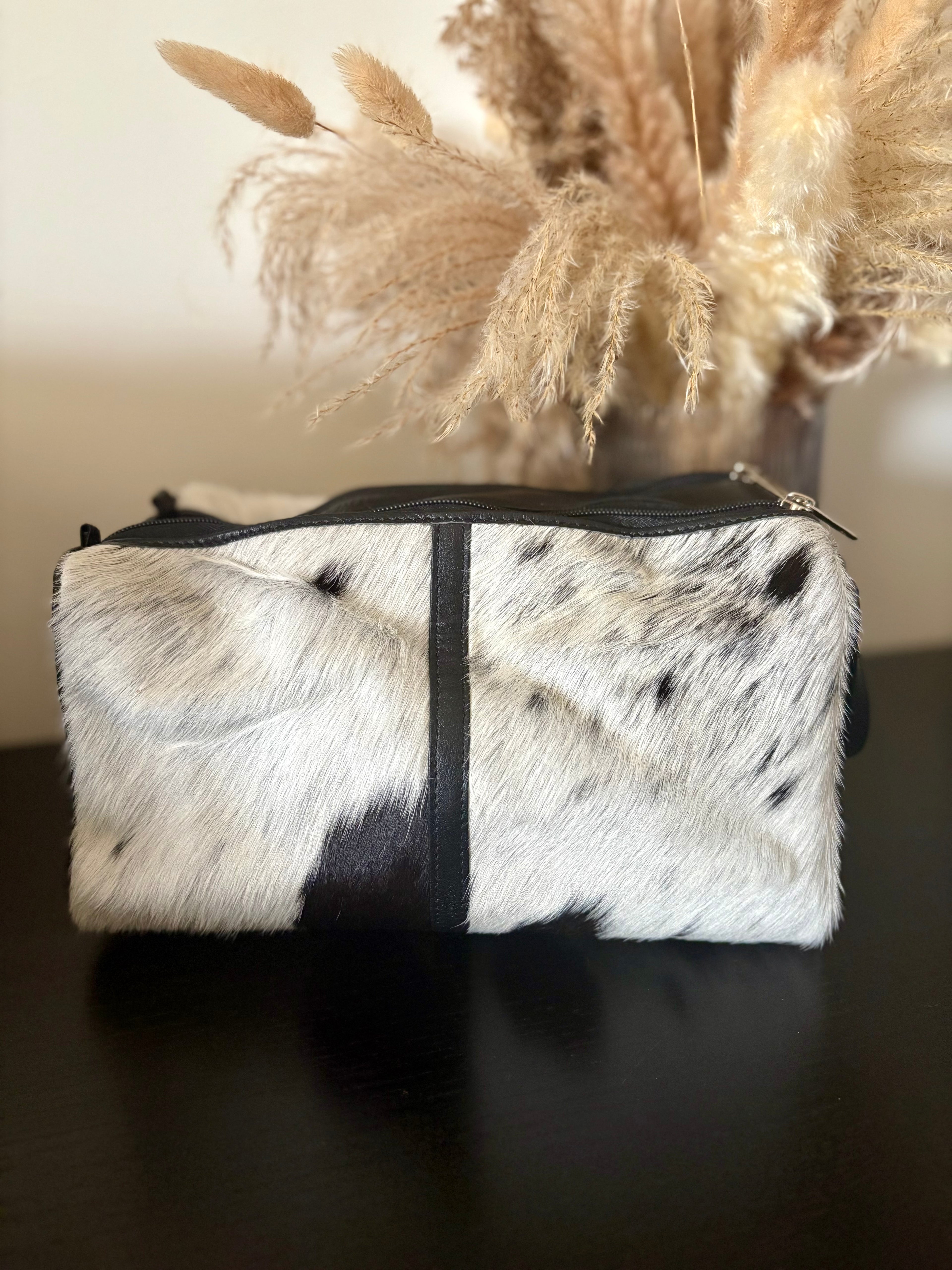 Cowhide Toiletry Bag