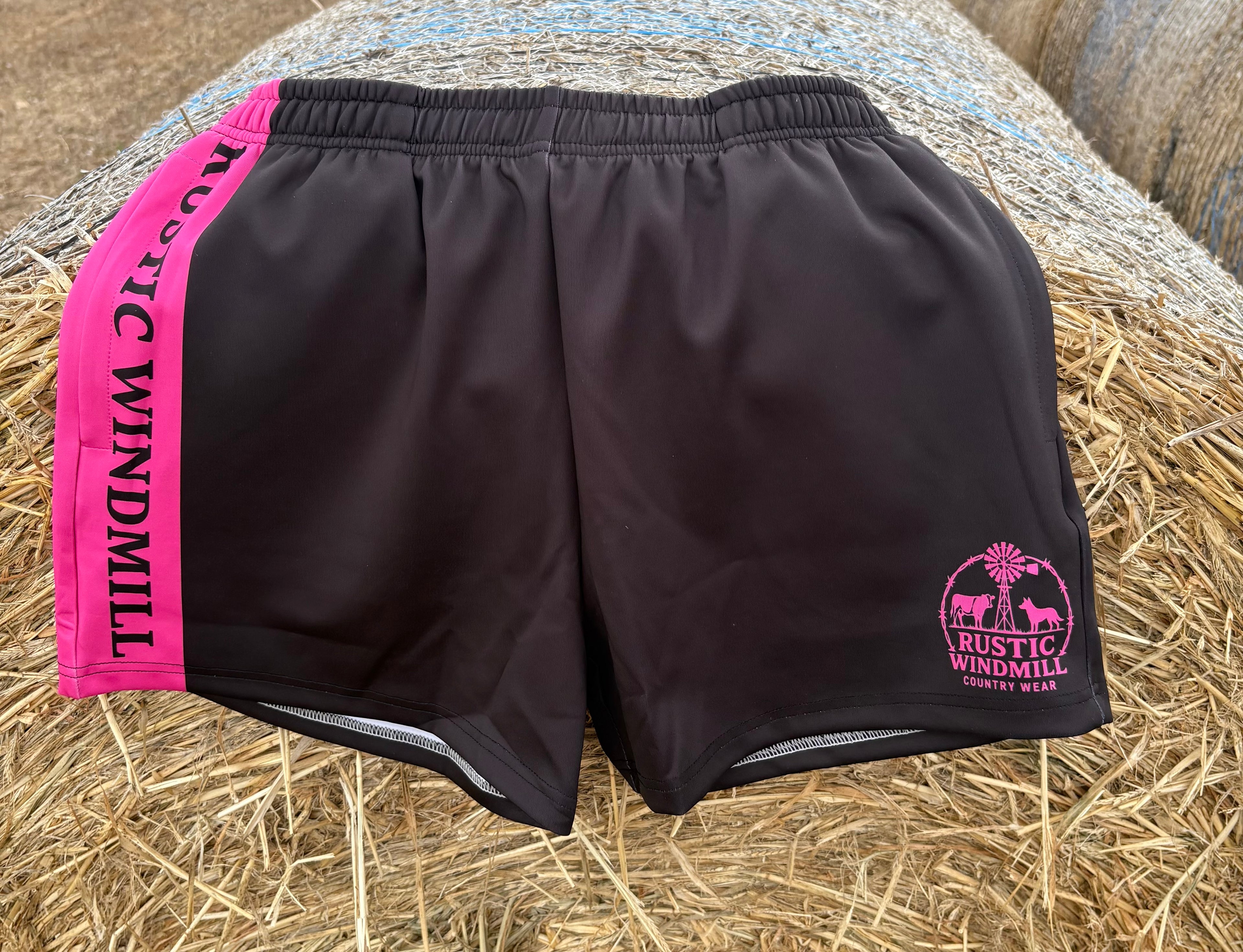 Hot Pink Footy Shorts