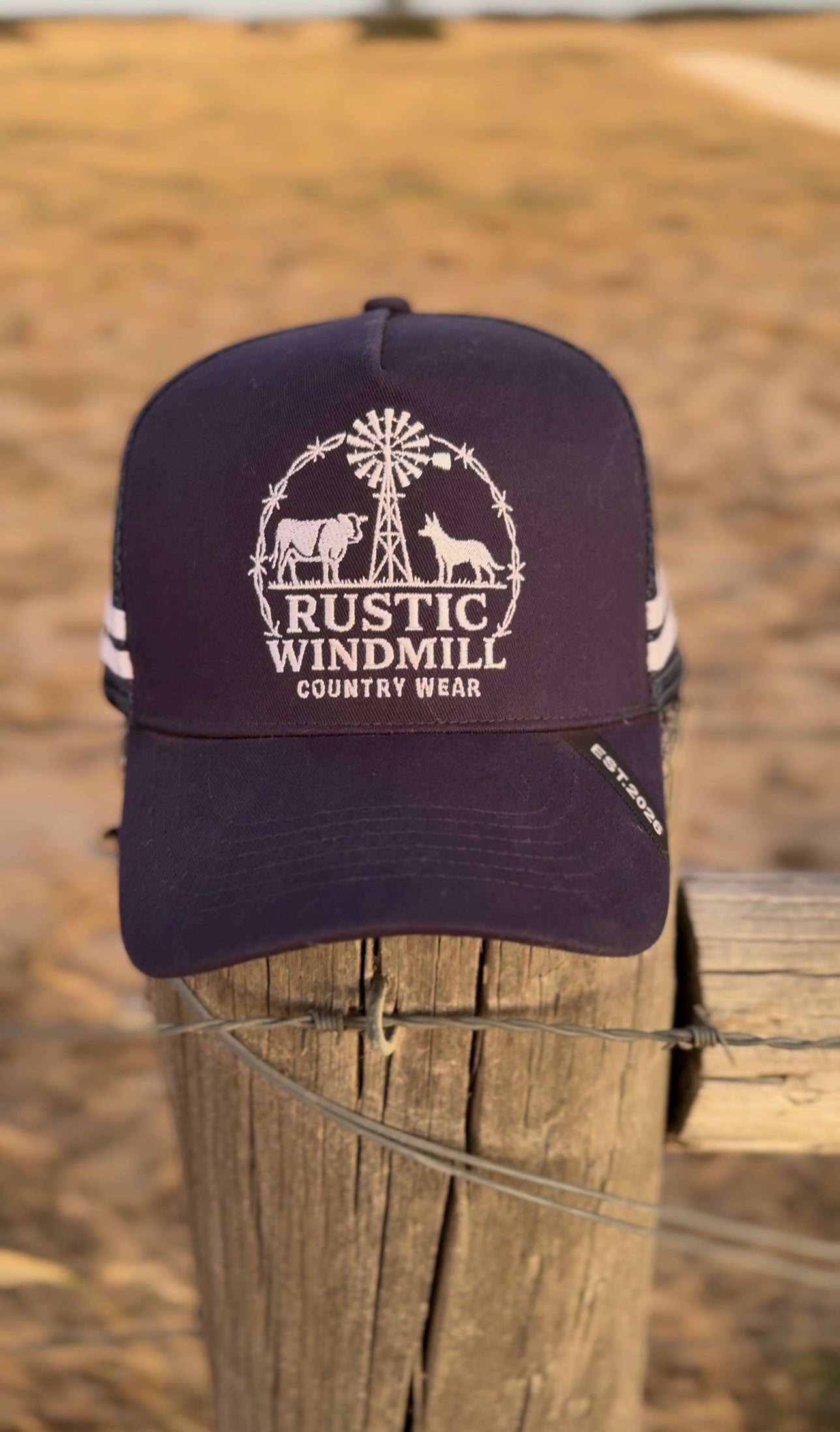 Navy Blue Trucker Cap
