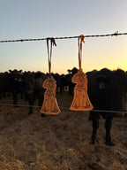 Cowgirl Bag Tag