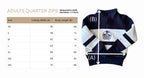 Adult Navy Quarter Zips